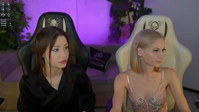 Lucy And Elza Fantasy online show from 16, 11, 2025