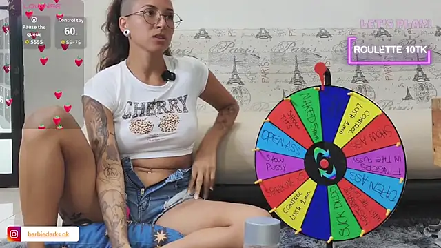 BarbieDarksOk online show from 1, 10, 2025