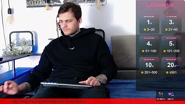 Snapshot of CarterCole chatting on 2, 3, 2025 CarterCole online show from 2, 3, 2025