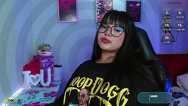 Miss scarllet  online show from 20, 2, 2025