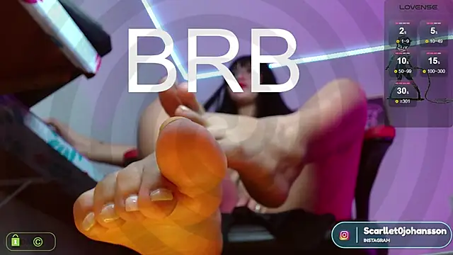 Miss scarllet  online show from 25, 2, 2025