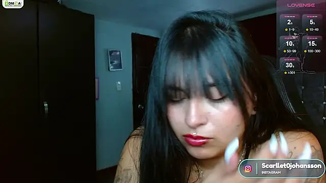 Miss scarllet  online show from 26, 9, 2025