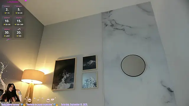 lara madisson online show from 10, 9, 2025