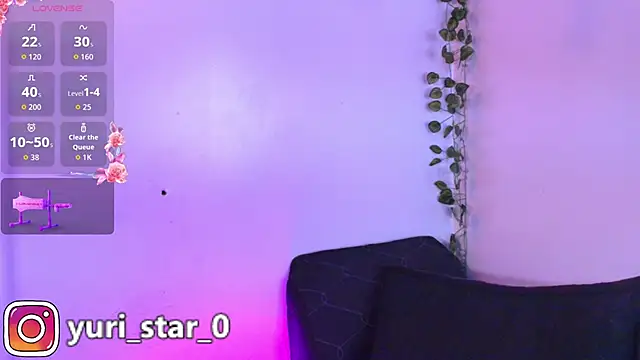 Yuri Stars online show from 8, 10, 2025