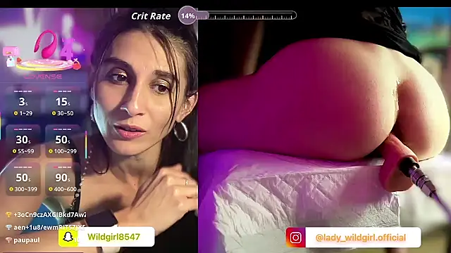 Snapshot of WildgirlShow chatting on 21, 5, 2026 WildgirlShow online show from 21, 5, 2026