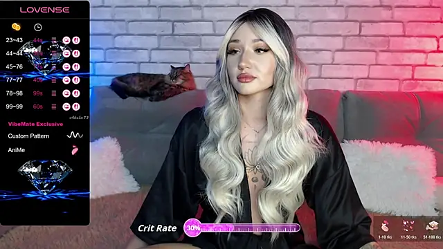 Eva Evile online show from 1, 11, 2025