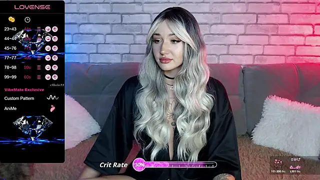 Eva Evile online show from 7, 11, 2025