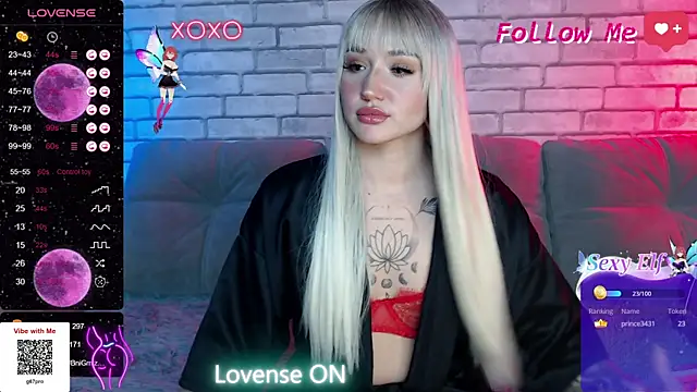 Eva Evile online show from 15, 3, 2025