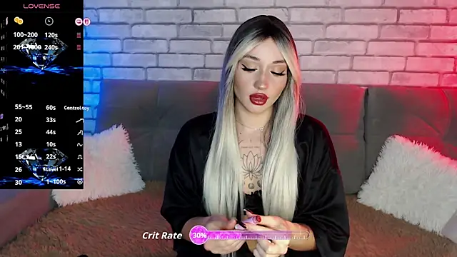 Eva Evile online show from 2, 4, 2026