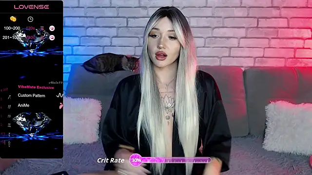 Eva Evile online show from 3, 10, 2025