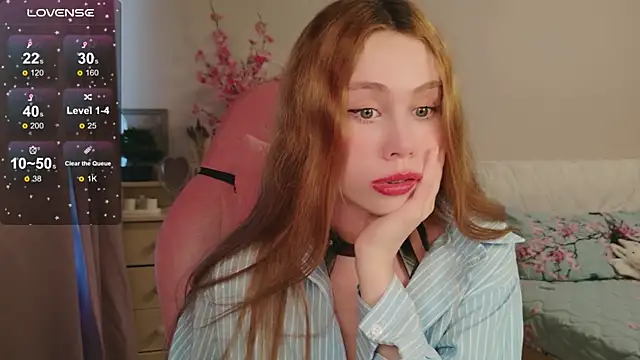 Snapshot of evangeli1na chatting on 3, 7, 2026 evangeli1na online show from 3, 7, 2026
