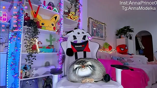 Anna Prince online show from 22, 3, 2025