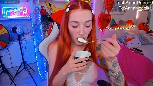 Anna Prince online show from 28, 2, 2025