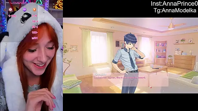 Anna Prince online show from 22, 3, 2025