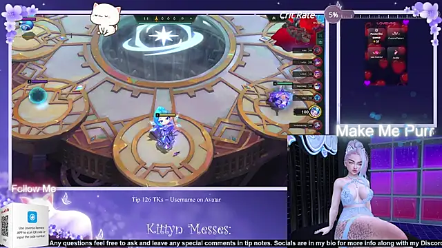 SassyKittyn online show from 14, 3, 2025