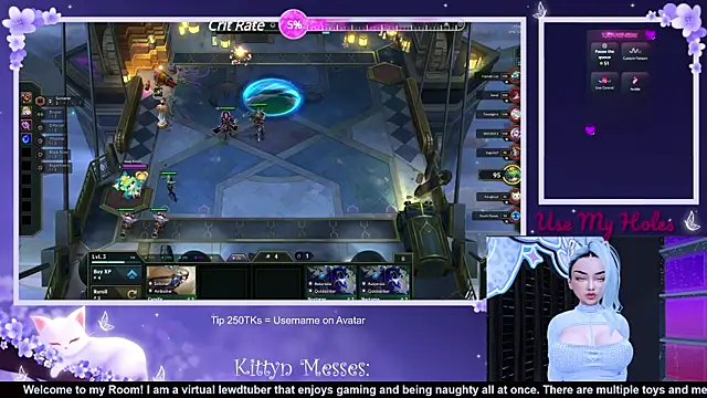 SassyKittyn online show from 31, 12, 2024