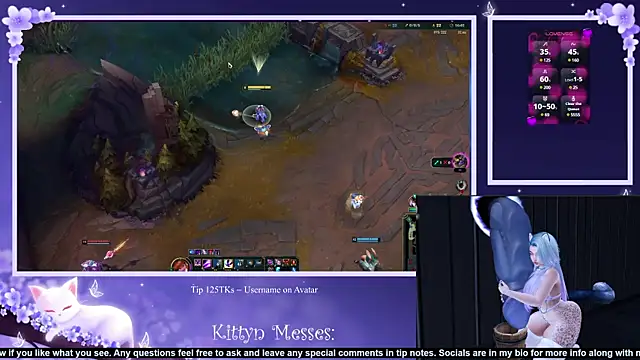 SassyKittyn online show from 26, 2, 2025