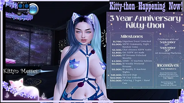 SassyKittyn online show from 22, 9, 2025