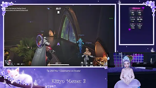 SassyKittyn online show from 13, 2, 2025