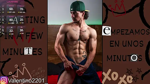 Snapshot of Valentino_Xander chatting on 20, 4, 2026 Valentino Xander online show from 20, 4, 2026