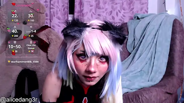 Snapshot of Alicedangerrr chatting on 19, 2, 2025 Alicedangerrr online show from 19, 2, 2025