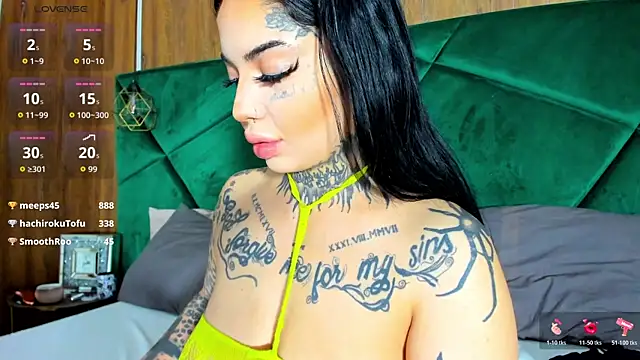 Snapshot of CreamyInkky_ chatting on 16, 7, 2026 CreamyInkky online show from 16, 7, 2026