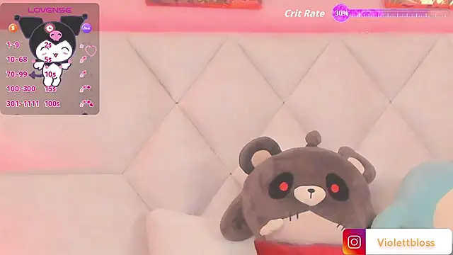 Snapshot of Violettbloss chatting on 5, 11, 2025 Violettbloss online show from 5, 11, 2025