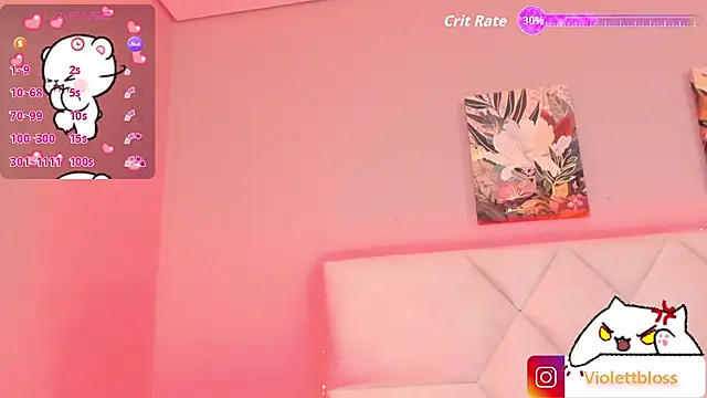 Snapshot of Violettbloss chatting on 24, 9, 2025 Violettbloss online show from 24, 9, 2025