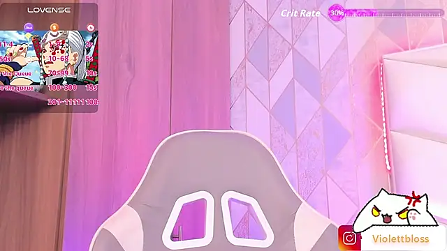 Snapshot of Violettbloss chatting on 7, 2, 2026 Violettbloss online show from 7, 2, 2026