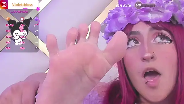 Snapshot of Violettbloss chatting on 12, 3, 2025 Violettbloss online show from 12, 3, 2025