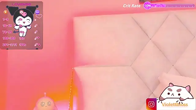 Snapshot of Violettbloss chatting on 9, 10, 2025 Violettbloss online show from 9, 10, 2025