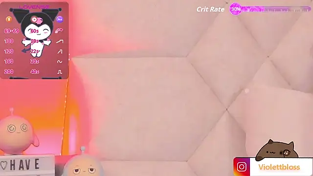 Snapshot of Violettbloss chatting on 16, 10, 2025 Violettbloss online show from 16, 10, 2025