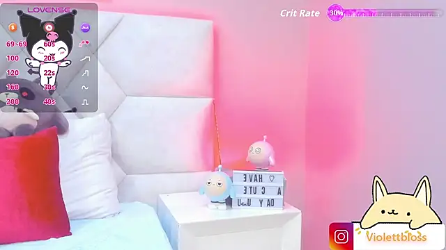 Snapshot of Violettbloss chatting on 26, 9, 2025 Violettbloss online show from 26, 9, 2025