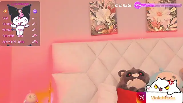 Snapshot of Violettbloss chatting on 10, 10, 2025 Violettbloss online show from 10, 10, 2025