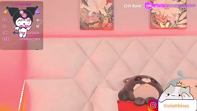 Snapshot of Violettbloss chatting on 21, 10, 2025 Violettbloss online show from 21, 10, 2025