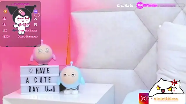 Snapshot of Violettbloss chatting on 8, 10, 2025 Violettbloss online show from 8, 10, 2025