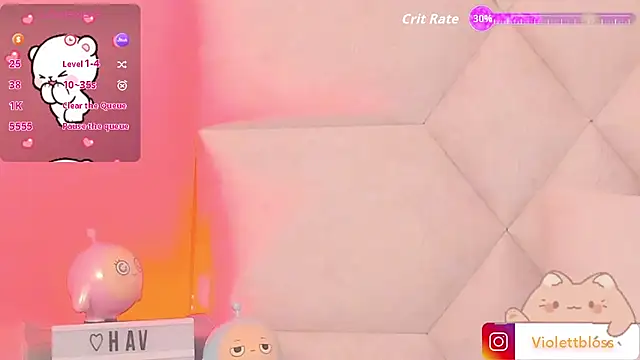 Snapshot of Violettbloss chatting on 29, 10, 2025 Violettbloss online show from 29, 10, 2025