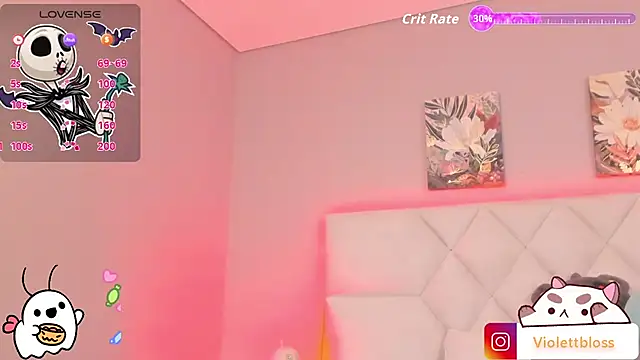 Snapshot of Violettbloss chatting on 1, 11, 2025 Violettbloss online show from 1, 11, 2025