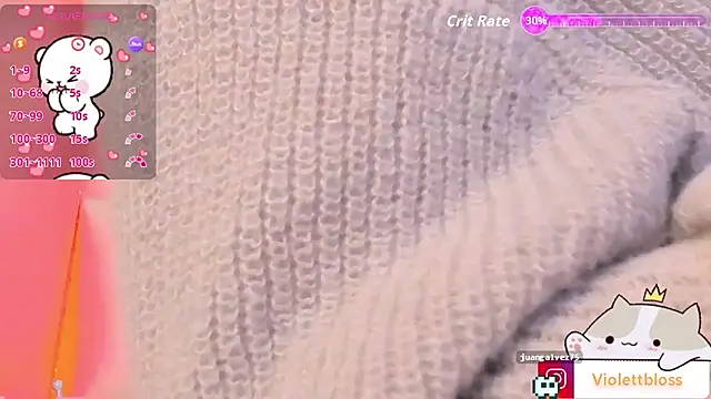 Snapshot of Violettbloss chatting on 11, 11, 2025 Violettbloss online show from 11, 11, 2025