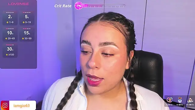 Snapshot of Georgina_1t chatting on 17, 10, 2025 Georgina 1t online show from 17, 10, 2025