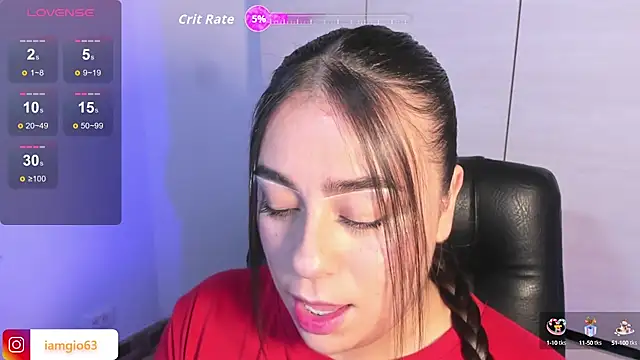 Snapshot of Georgina_1t chatting on 8, 10, 2025 Georgina 1t online show from 8, 10, 2025