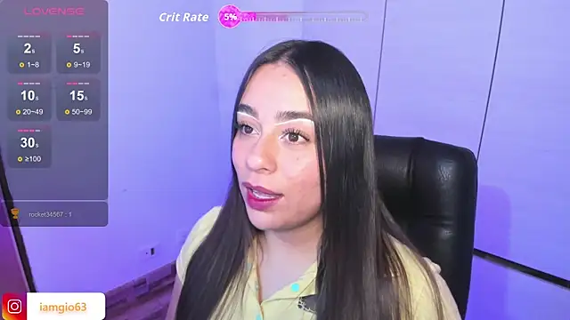 Snapshot of Georgina_1t chatting on 18, 10, 2025 Georgina 1t online show from 18, 10, 2025