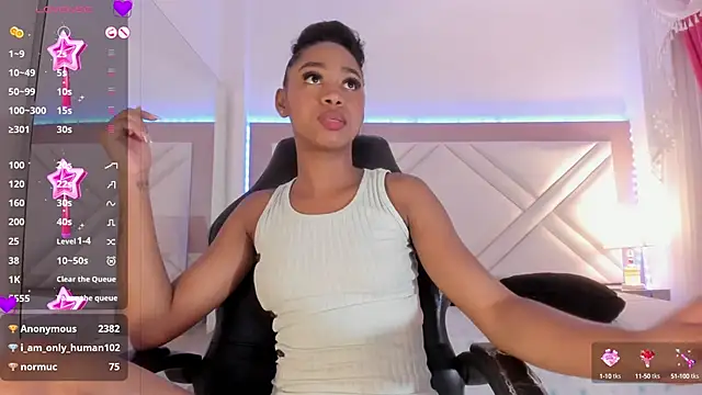 Snapshot of _Shayra_ chatting on 22, 3, 2025 Shayra online show from 22, 3, 2025