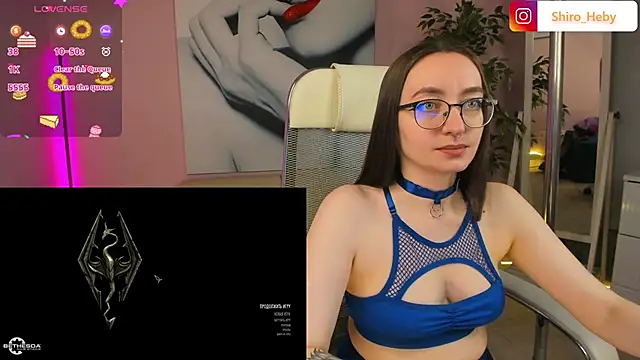 Snapshot of ShiroHeby chatting on 17, 3, 2025 ShiroHeby online show from 17, 3, 2025