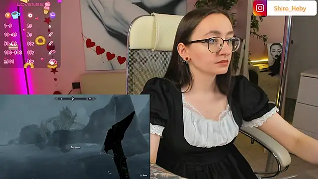 Snapshot of ShiroHeby chatting on 9, 3, 2025 ShiroHeby online show from 9, 3, 2025