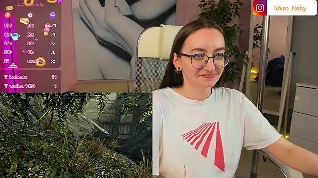 Snapshot of ShiroHeby chatting on 17, 3, 2025 ShiroHeby online show from 17, 3, 2025