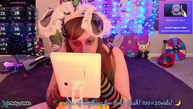 BabyZelda online show from 13, 3, 2025