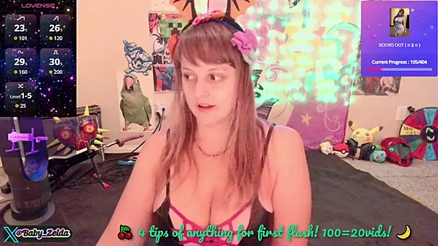 BabyZelda online show from 23, 11, 2025