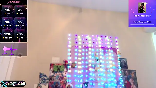 BabyZelda online show from 14, 9, 2025