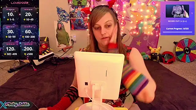 BabyZelda online show from 13, 2, 2025